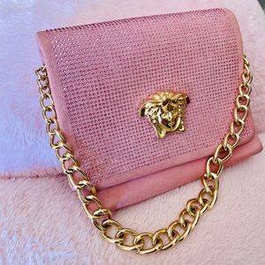 Beautiful pink Versace purse